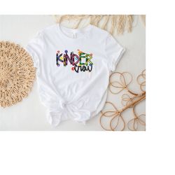 kinder crew shirt, kinder squad, kinder team, kindergarten teacher shirt, kindergarten shirt, kinder teacher shirt, hell