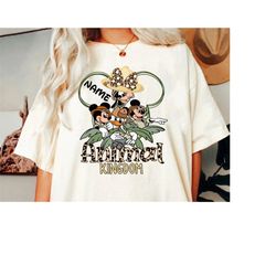 Disney Animal Kingdom Comfort Colors Shirts, Animal Kingdom Custom Name Shirt, Animal Kingdom Family Matching Shirts, Di