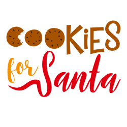 cookies for santa, santa claus svg, christmas svg, silhouette, cricut, printing, dxf, eps, png, svg