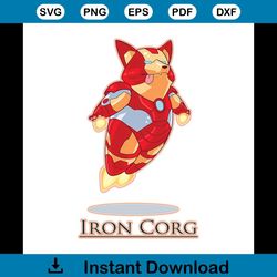 iron corgi svg, trending svg, corgi svg, iron man svg, funny corgi svg, corgi gift svg, corgi lovers svg, iron man lover