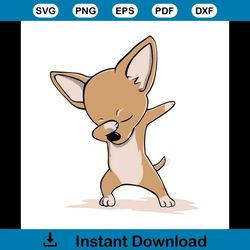 dabbing chihuahua svg, trending svg, chihuahua svg, chihuahua gift, funny chihuahua svg, chihuahua lovers svg, dabbing s