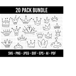cod78-crown svg/ png /eps/dxf/tiara svg/crown vector/ crown cut/ princess crown/ king crown / crown clipart/ queen crown