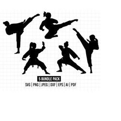 cod1296- karate svg, sports svg, karate girl silhouette, png karate girl svg, karate woman silhouette, svg png vector ep