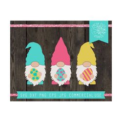 easter gnome svg, easter svg cut file for cricut, easter eggs svg, gnome with easter egg, easter shirt svg, gnome clipar