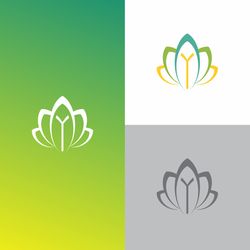 yoga & massage logo symbol design 05