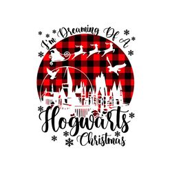 Dreaming Of A Hoguwarts Christmas Santa Clause SVG