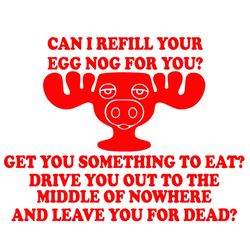 can i refill your eggnog lampoons xmas vacation svg