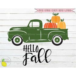 fall pumpkin truck svg, autumn halloween fall decor thanksgiving farmhouse svg files for cricut downloads silhouette cli