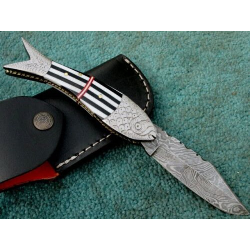 Buy a 9 Handmade Damascus Steel Knife
