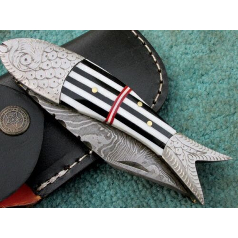 Buy a 9 Handmade Damascus Steel Knife