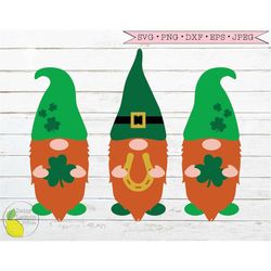 st patricks day svg, lucky irish shamrock svg funny svg leprechaun gnome svg files for cricut downloads silhouette clip
