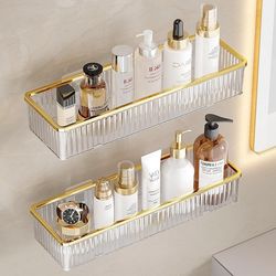 Bathroom Punch-free Wall-mounted Storage Rack
