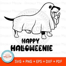 Happy Halloweenie, Happy Halloween Svg, Dachshund Gifts, Halloween Cut Files, Dachshund Halloween, Halloween Dog Svg, Di