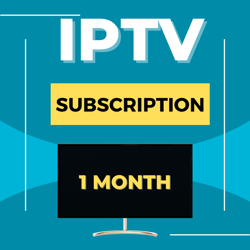 Iptv Subscription 1 Month Live TV 19K Channels