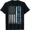 Father's Day Best Dad Ever with US American Flag T-Shirt.jpg