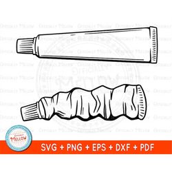 medicine tube svg, pharmacy clipart, squeeze tube svg, medical svg, toothpaste tube svg, pharmacy svg, healthcare svg