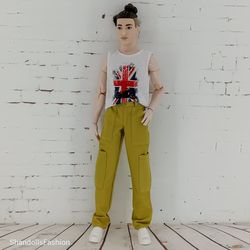 Cargo pants  for Ken and other 12" dolls