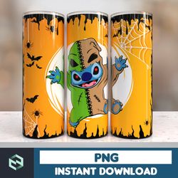 design cartoon halloween 20oz tumbler sublimation designs download, sublimation wrap, halloween digital 20oz wrap (11)