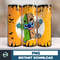 Design Cartoon Halloween 20oz tumbler sublimation designs download, Sublimation wrap, Halloween Digital 20oz wrap (11).jpg