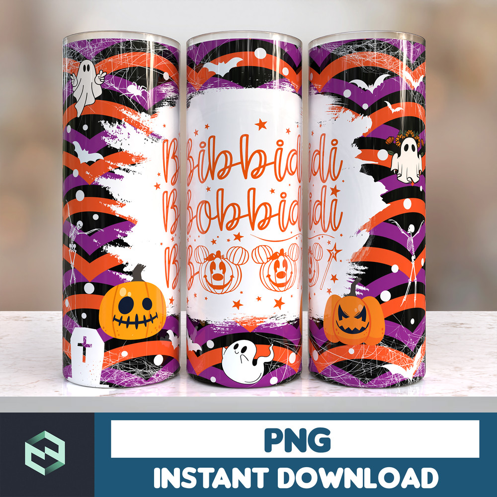 Design Cartoon Halloween 20oz tumbler sublimation designs download, Sublimation wrap, Halloween Digital 20oz wrap (21).jpg