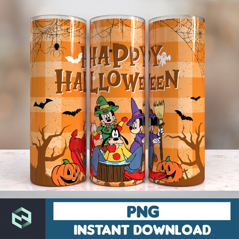 Design Cartoon Halloween 20oz tumbler sublimation designs download, Sublimation wrap, Halloween Digital 20oz wrap (25).jpg