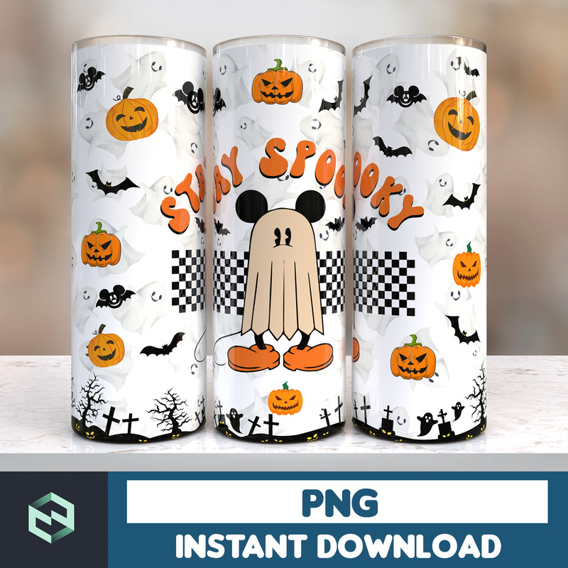 Design Cartoon Halloween 20oz tumbler sublimation designs download, Sublimation wrap, Halloween Digital 20oz wrap (33).jpg