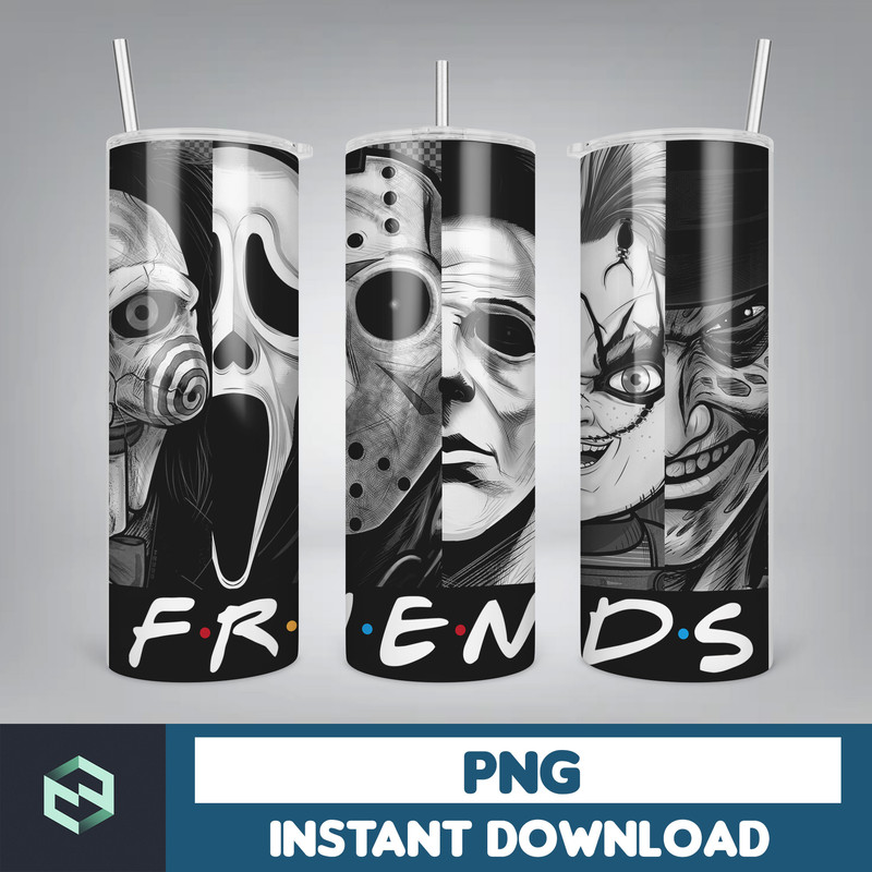 Designs Horror Tumbler Design 20oz Tumblers Tumbler Wrap Tumbler Designs PNG Sublimation Design Halloween Designs (26).jpg