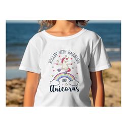 rainbows and unicorns t-shirt, free shipping, youth & adult sizes, roller skating party, unicorn on skates, roller skate
