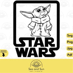 grogu baby yoda star wars svg disneyland ears svg star wars clip art files for cricut layered by colour, jpg clipart ear