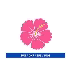 hawaiian flower, hibiscus svg, hibiscus clip art, hibiscus flower svg, flower svg, tropical clip art, files for cricut,