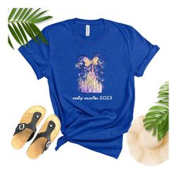 disney family vacation 2023 shirt, walt disney castle family vacation shirt, disney 2023 vacation shirt, custom disney v