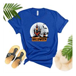 halloween castle shirt,happy halloween shirt,spooky season shirt,funny halloween tee,halloween shirt,haunted castle shir