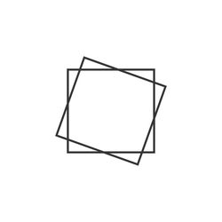square frame svg, square frame png, square monogram frame svg, geometric double square svg, frame svg, border svg, squar