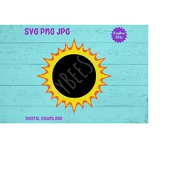 Solar Eclipse SVG PNG JPG Clipart Digital Cut File Download for Cricut Silhouette Sublimation Printable Art- Personal Us
