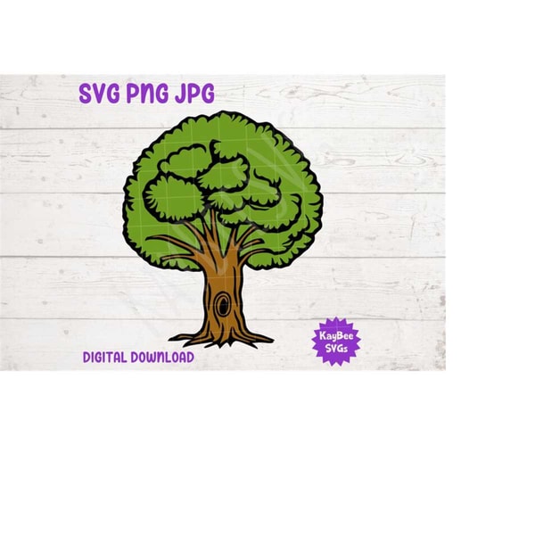 Cut Back Ficus Tree Ficus Tree SVG PNG JPG Clipart Digital Cut File Download for - Inspire ...