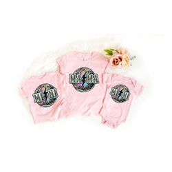 mama mini shirt, mama shirt, mini shirt, mama mini lightning bolt shirt, mama mini matching shirt, mama lightning bolt l