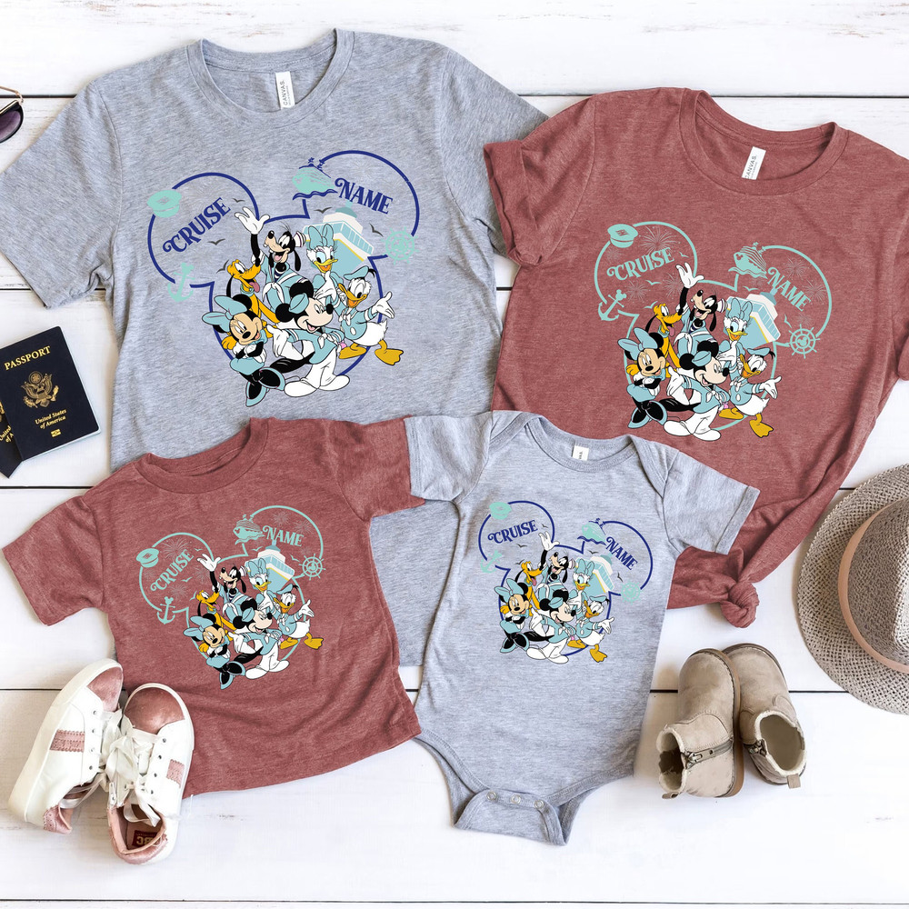 Custom Disney Cruise Family Shirts, Disney Cruise Trip Shirt, Disney Cruise 2023 Shirt, Disney Vacation Shirt, Disney Group Shirt - 1.jpg