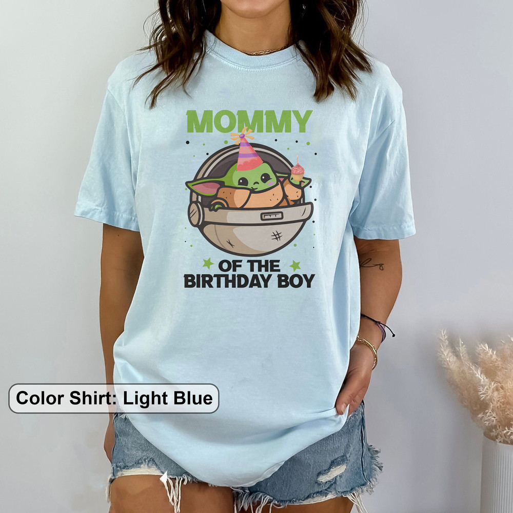 Custom Star Wars Family Shirts, Star Wars Birthday, Disney Maching Shirt, Disney Birthday Trip, Star Wars Family Tee, StarWar Baby Yoda Tee - 6.jpg