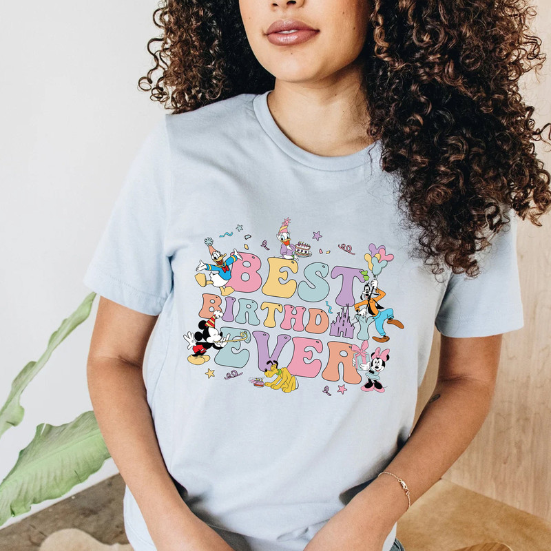 Disney Best Birthday Ever Shirt, Mickey Birthday Shirt, Disney Birthday Girl Shirt, Disney Birthday Boy Shirt, Birthday Family Matching Tee - 3.jpg