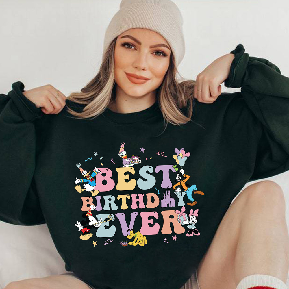 Disney Best Birthday Ever Shirt, Mickey Birthday Shirt, Disney Birthday Girl Shirt, Disney Birthday Boy Shirt, Birthday Family Matching Tee - 4.jpg