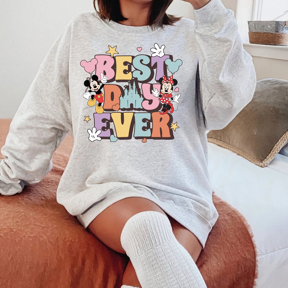 Disney Best Day Ever Shirt, Disney Family Trip Shirt, Retro Mickey and Minnie Shirt, Disney Trip Shirt, Disney Group Shirt, Disney Shirt - 4.jpg