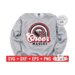 cheer svg cut file - cheer template 0056 - svg - eps - dxf - cheerleader - megaphone - silhouette - cricut - digital dow