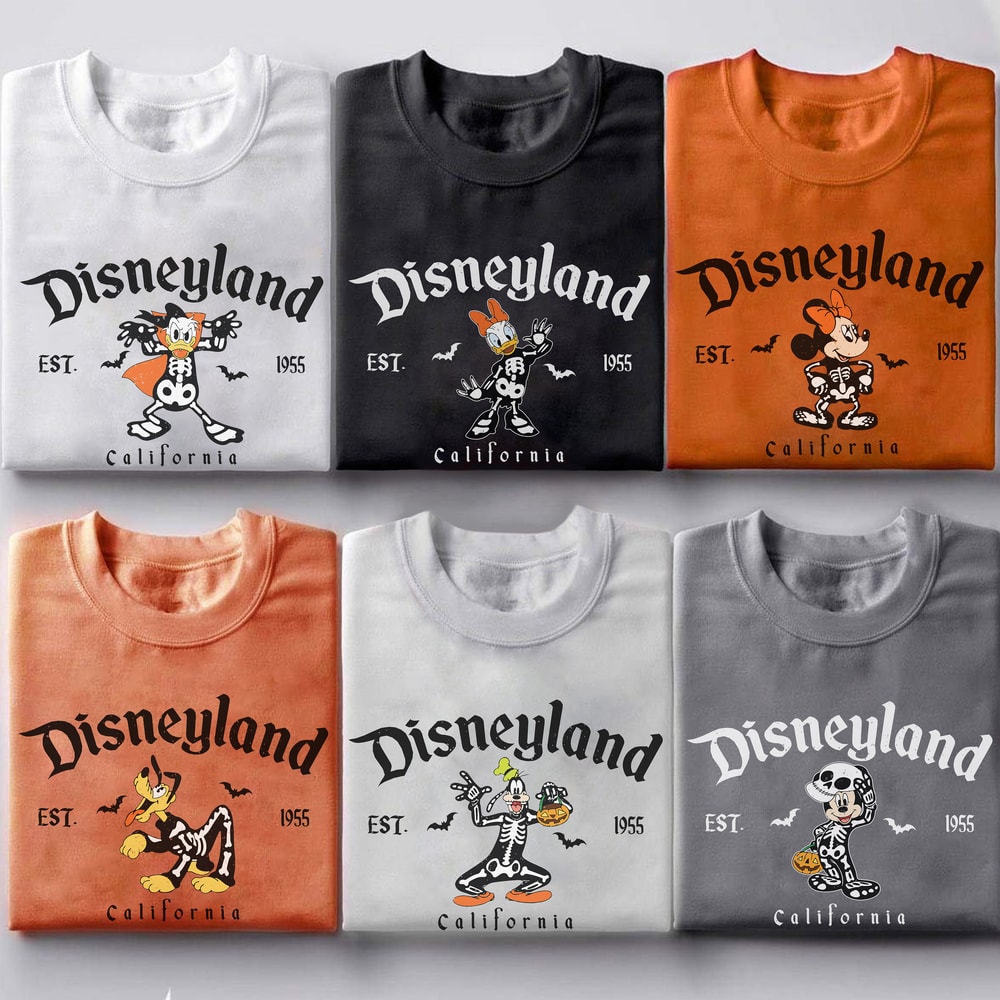 Disney Halloween Family Matching Shirt, Disneyland Halloween Shirt, Mickey and Friends Halloween Shirt, Halloween Party Shirt, Disney Shirt - 1.jpg