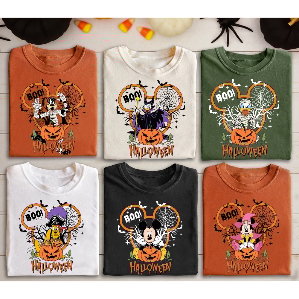 Disney Halloween Shirt, Disney Shirt, Halloween Shirt, Halloween Matching Shirts, Halloween Group Shirt, Halloween Family Shirt, Disney Trip - 1.jpg