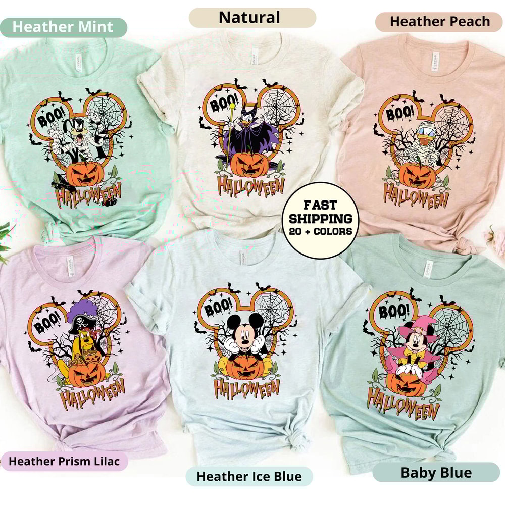 Disney Halloween Shirt, Disney Shirt, Halloween Shirt, Halloween Matching Shirts, Halloween Group Shirt, Halloween Family Shirt, Disney Trip - 2.jpg