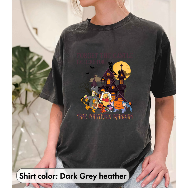 Disney Halloween shirt, The Haunted Mansion The Pooh shirt, Winnie the Pooh Tshirt, Disney Trip Tee, Halloween Gifts, Retro Halloween merch - 3.jpg