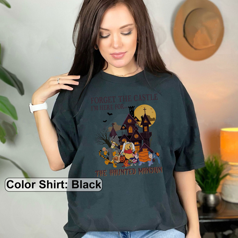 Disney Halloween shirt, The Haunted Mansion The Pooh shirt, Winnie the Pooh Tshirt, Disney Trip Tee, Halloween Gifts, Retro Halloween merch - 5.jpg