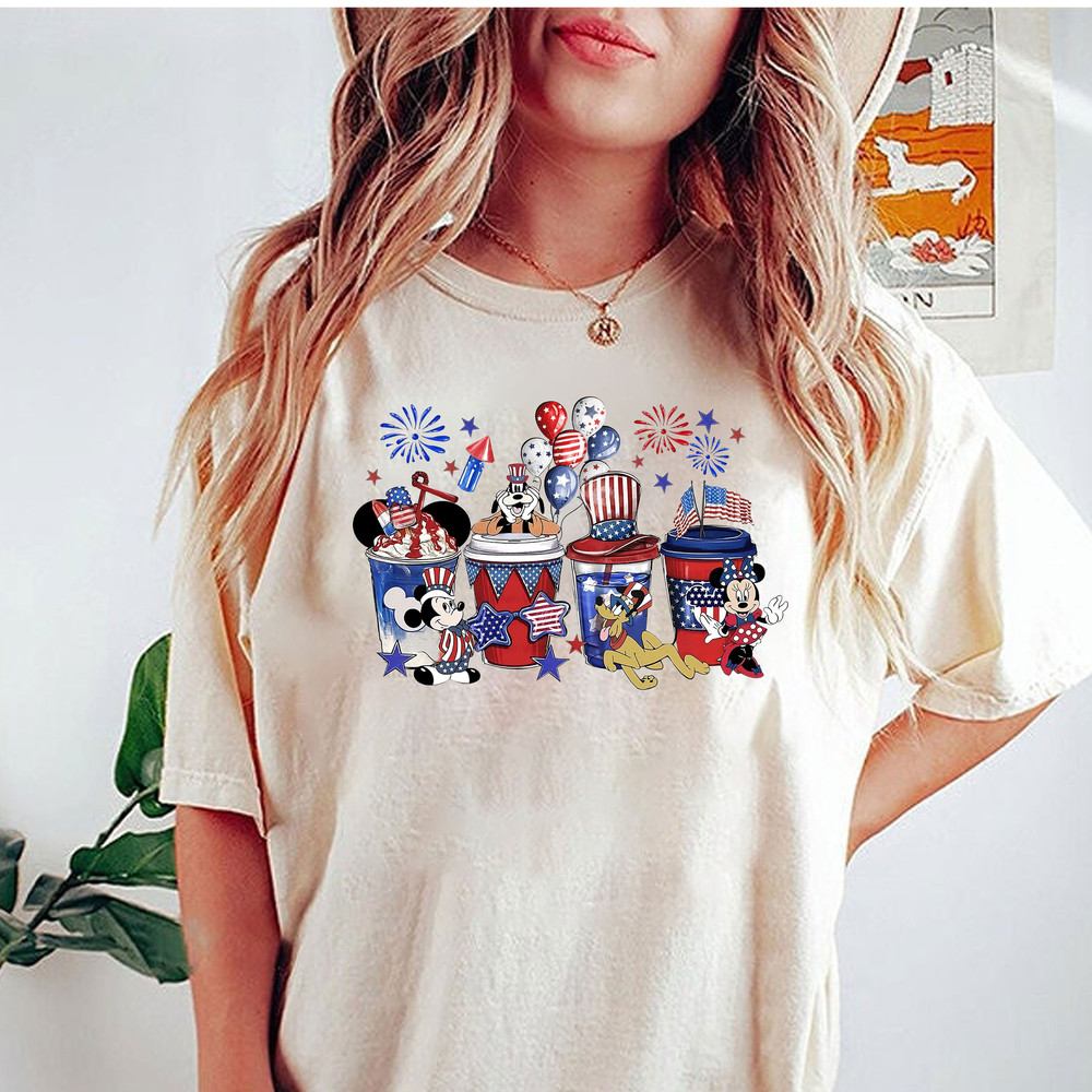 Disney Independence Day Tee, Disney Mickey Mouse and Friend 4th Of July Shirt, Magic Kingdom, Disney America Shirt,Disneyland Family 2023 - 4.jpg