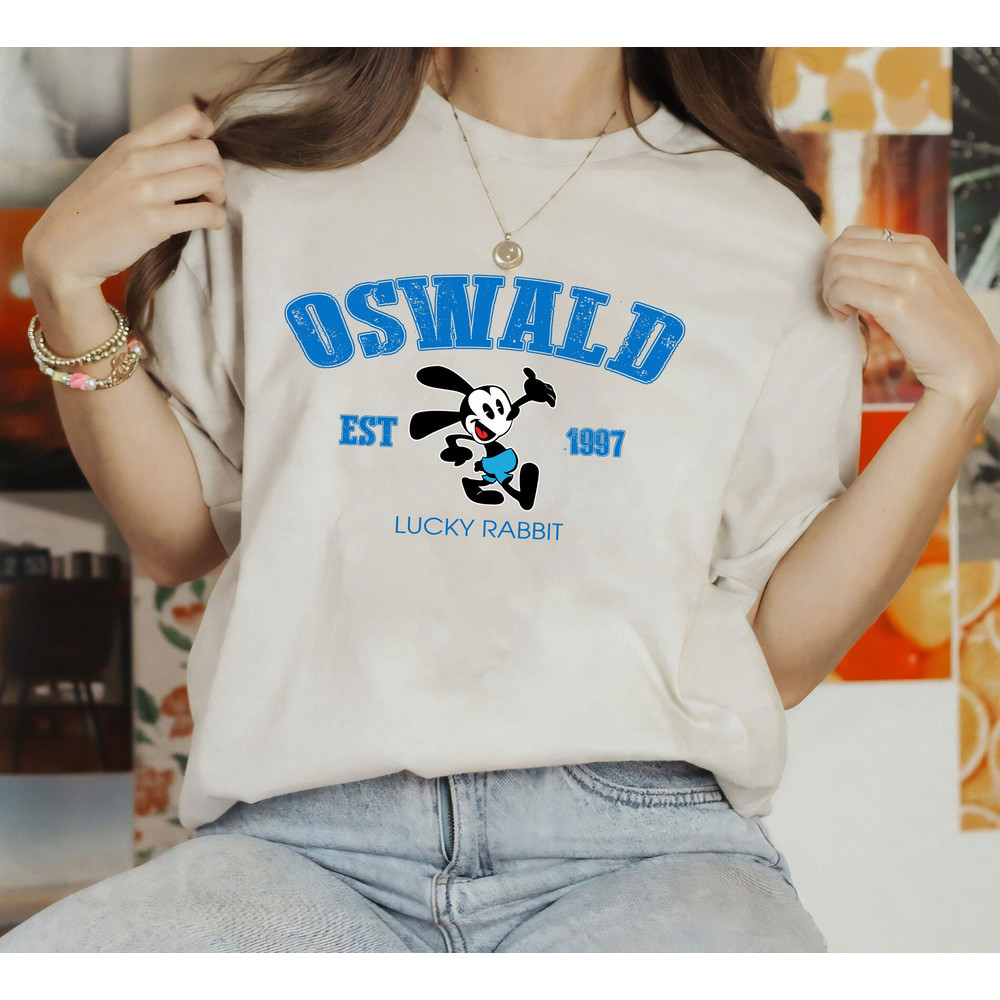 Disney Oswald Shirt, Oswald Classic Lucky Rabbit T-shirt, Magic Kingdom Shirt, Disney Trip Shirt, Disney World Shirt, Disney Oswald 1997 - 1.jpg