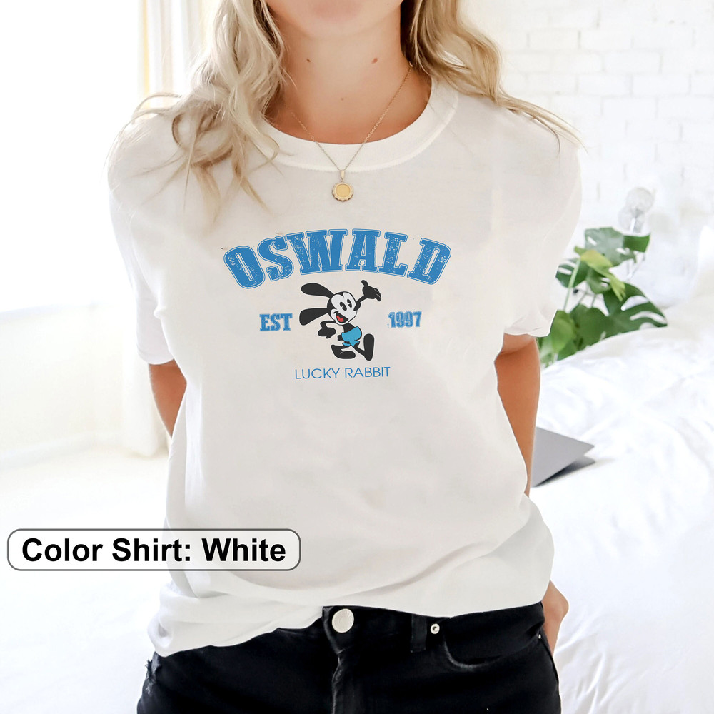 Disney Oswald Shirt, Oswald Classic Lucky Rabbit T-shirt, Magic Kingdom Shirt, Disney Trip Shirt, Disney World Shirt, Disney Oswald 1997 - 4.jpg